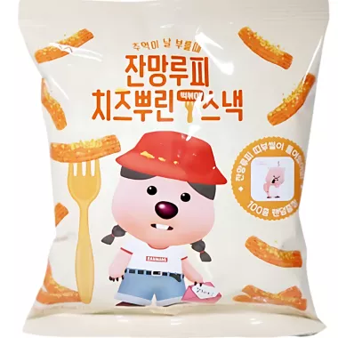 ZANMANG Yellow Tteokbokki Snack 12x80g KR