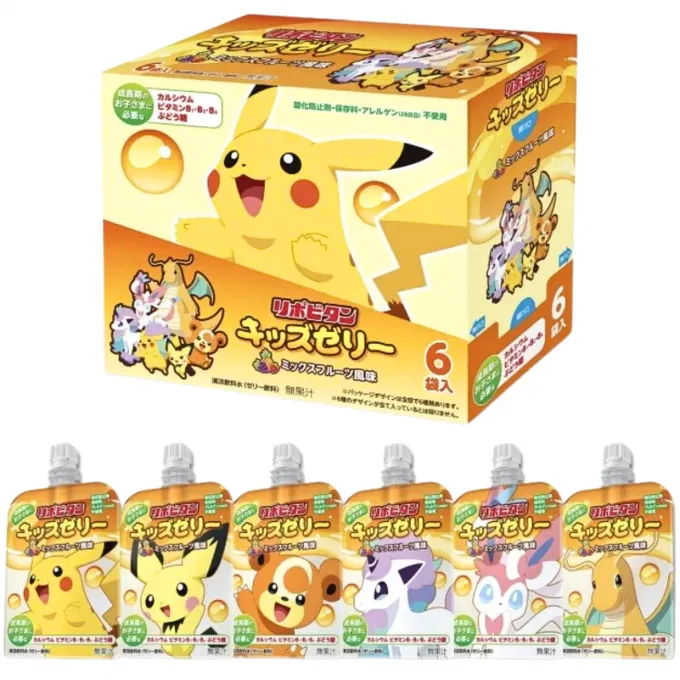 TS Mixed Pokemon Jelly 30x125g JP